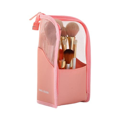 Large Toiletry Bag Travel Makeup Bag, Lightweight Standing Portable Organizer | Travel Toiletry Bags | Water-Resistant For Women Girls Outdoor Home Luggage Vanity Hotel Brush Pencil Skin Care Beauty