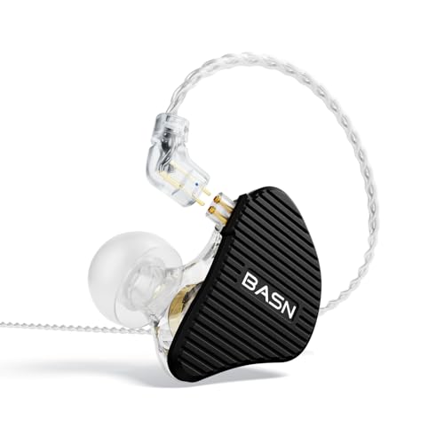 Image of BASN Mix-PD in Ear Monitor,Planar Driver+Dynamic Driver 2-Pin Cable, Black
