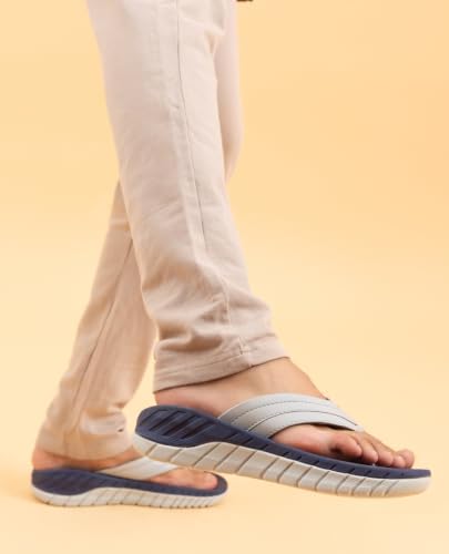 Image of Big Fox Men's Alphabounce-10 Comfortable | Ultra-Light | Bounce Back Technology | Water-resistant Slippers for Men
