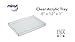 Clear Acrylic Organizer Tray, 8 x 12 Low-Profile Display & Vanity Tray – BPA-Free, Bathroom, Desk, Decor & Serving (Dry Use Only) - Made in USA