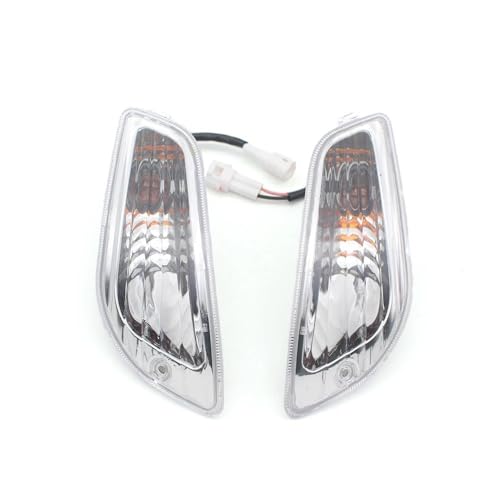 MLTLKPPVNG Phares Avant Clignotants Avant Pour Scooter Et Moto Compatibles Avec Vespa LX50 LX125 LX150 LXV(De face)