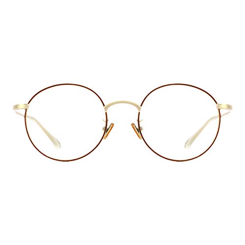 TIJN Retro Round Eyewear Blue Light Blocking Eyeglasses Anti Eye Fatigue Eye Strain