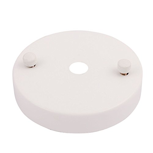 Aexit 100mmx20mm Ceiling Lighting fixtures and controls Plate Chassis Disc Round Base Pendant Light Accessories White