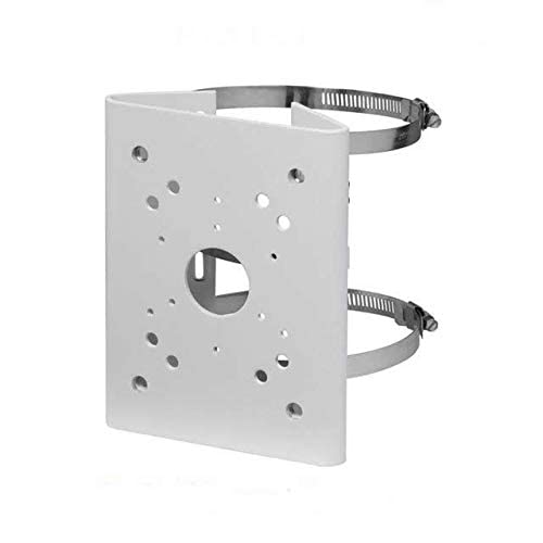SPYNET Universal Pole/Column Mounting Brackets Indoor Outdoor Compatible for Hikvision-Dahua-CP Plus PTZ Cameras and More