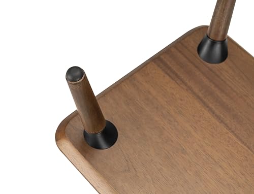 Image of Desk Shelf for Top of Desk (Mahogany) Mid Century Modern Monitor Stand (39.37 x 9.45 x 4.72 inches)