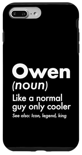 Owen Like A Normal Guy Only Cooler Legend King �t�@�[�X�g�l�[�� �X�}�z�P�[�X iPhone 7 Plus/8 Plus �p