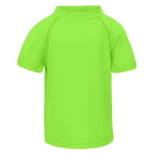 LACOFIA Jungen Kurzarm Badeshirt Kinder UPF 50+ Sonnenschutz...