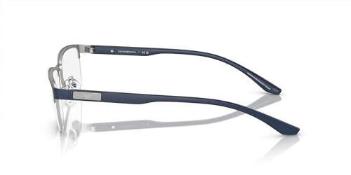 Image of Emporio Armani mens Ea1147 Rectangular Prescription Eyewear Frames