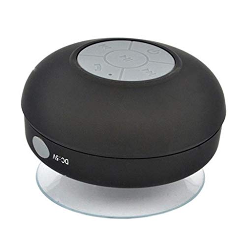 Preisvergleich Produktbild ZHENGX Wasserdichter Duschlautsprecher, Drahtloser Bluetooth-Lautsprecher, Freisprechmikrofon Für Bad / Küche / Auto