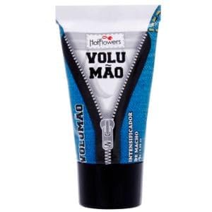 Gel Lubrificante Masculino Volumão Retardante Hot Flowers 25g Kamin