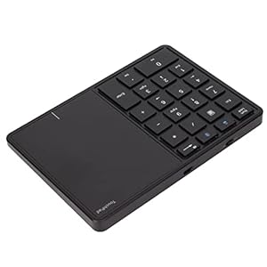 Cornesty Drahtloses Nummernblock Touchpad Schwarz