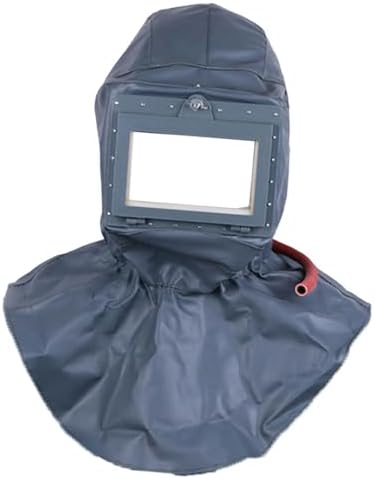 MERIGLARE Capacetes de Jateamento de Areia Lentes Capuz de Jateam...