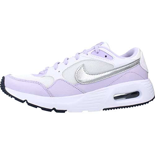 Image of Nike Air Max Sc (Gs) Boys Shoes Size 6.5, Color: White /Metallic Silver