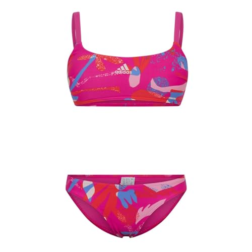 Adidas Damen Bikini Set Flower AOP BIK, Lucid Fuchsia, IM1247, 38