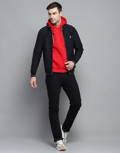 Image of Monte Carlo Mens Regular Fit Full Sleeve T Neck Solid Winter Sweatshirt (Pack of 1)