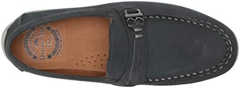 Driver Club USA Unisex Boys/Girls Leather Fashion Luxury Driving Loafer with Rope Anchor Detail, Frost Blue Nubuck, 2 M US Little Kid | Image 4