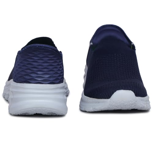 Image of ATHCO Mens Slipo Walking Shoes for Man, Lightweight Breathable Comfort Slip-On Casual Shoes for Man with Memory Foam Insole, Lightweight, Comfort Walking Shoe for Men for All-Day Comfort