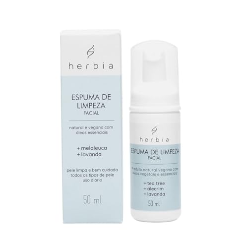 Herbia Espuma De Limpeza Facial Natural E Vegano