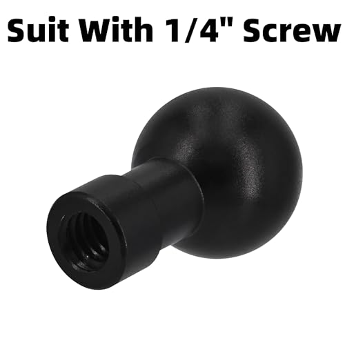 Triplinger 17MM 22MM Ball Head Mount 1/4"-20 Screw Female for Garmin GPS Nuvi Series & dezl OTR1020 820 720 620 RV 1095 895 795 Overlander DriveSmart 86 76 66 for Garmin New Large GPS Truck Navigator
