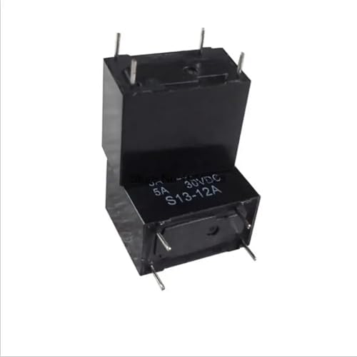 Relais HF32F-012-HSL3 12 V 4 broches 0.2W normalement ouvert pour circuit imprimé 5 pièces
