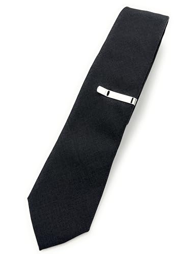 Corbata con clip Swarovski nudo perfecto instantáneo con fijación firme metálica