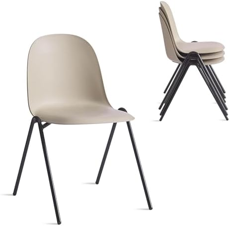 View of Amazon.com - Xdeco Berlin Contemporary Minimalist Stackable Plastic ...