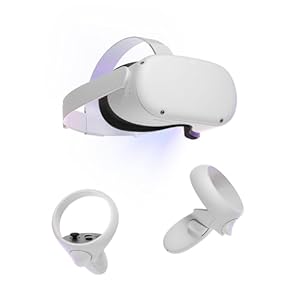 Meta Quest 2 128GB – Advanced All-in-One Virtual Reality Headset (Renewed)