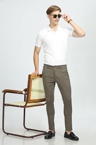 Image of Men's Slim Fit Casual Trousers Parent 2