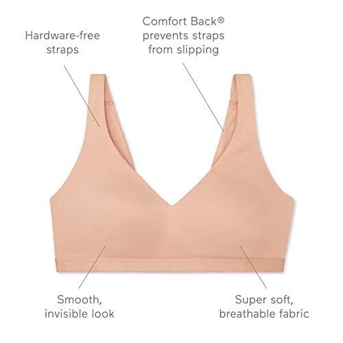 Image of Warner's Womens Cloud 9 Super Soft, Smooth Invisible Look Wireless Lightly Lined Comfort Bra Rm1041a