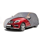 ANITANT Custom Fit Mercedes Benz GLE Class Car Cover for ML GLE 250 280 300 320 350 450 2006-2025 Outdoor Waterproof Car Cover All Weather with Door Zipper Rain Sun UV Dust Snow Protection