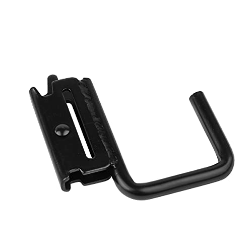 Jchl E-Track Steel J Hooks Trailer Down Accessories With E Track Spring Fitting Attachments 2 Inche Wide J Hooks For E Track System Trailer Flatbed Jacket Rack Black 4-Pack #TOP5
