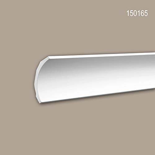 Corniches Profhome 150165-box polyuréthane : moulures de plafond blanches 20m de longueur - 5