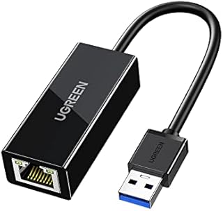 UGREEN USB to Ethernet Adapter for Laptop PC Gigabit USB 3.0 to 10 100 1000 Mbps Network Adapter USB A to RJ45 Wired LAN Adapter Compatible with Nintendo Switch MacBook Mac Mini Windows macOS Linux