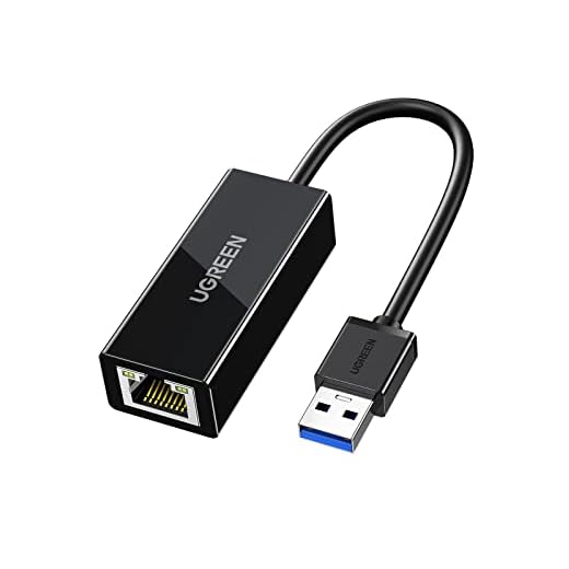 UGREEN Adattatore di Rete Ethernet USB 3.0 Gigabit RJ45 LAN 1000Mbps per Switch Laptop Windows 11 10 8 7 Vista XP Linux Mac OS Raspberry Pi Surface Go
