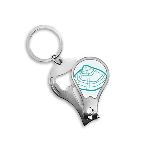 Cutter coupe-ongles illustration verte pétoncle, une idée cadeau utile pour la famille