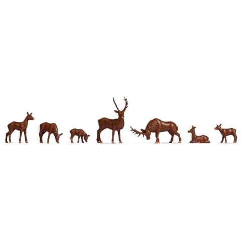 Noch TT Gauge Hand-Coloured Deer Figures Set Cover