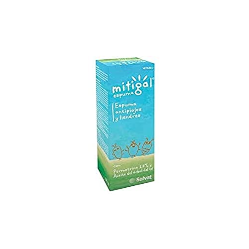 Salvat Mitigal Espuma Antipijos y Liendres 100 ml, Blanco (209-PD) Cover