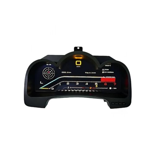 Compatible for Toyota Hilux 2005-2015 Dashboard Virtual Cockpit Instrument Auto Speed Meter Ai Screen 12.3inch Car LCD Digital Cluster