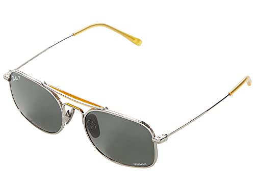 Image of Ray-Ban Unisex Rb8062 Titanium Square Sunglasses