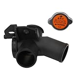 Mocar7 Upper Coolant Radiator Water Outlet Thermostat Housing Compatible with 2007 2008 2009 2010 2011 2012 2013 2014 2015 Nissan Altima Maxima 2.5L