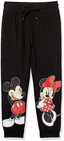 Disney Mickey \u0026 Minnie Mouse Jogger Sweatpant-Girls 4-16, Black, 4-5 :  Amazon.sg: Fashion