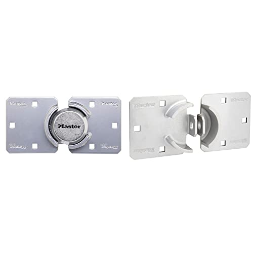Image of Master Lock Puck Lock, Hidden Shackle Lock and Hasp Bundle for Vans and Trucks