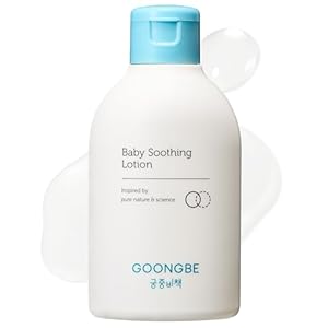 GOONGBE Baby Soothing Powder Lotion – Korean Baby Quick Buttocks Soothing Diaper Irritation Relief for Baby’s Sensitive Skin – Dermatologically Tested – Non Flaky Powdery Lotion, 5.07 fl.oz.