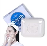 SILVEREX SARAH Colloidal Silver Soap Bar with Rich Bubbles for Skincare and Immune Improving Effect