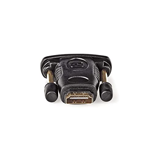 NEDIS HDMI™ to DVI Adapter, Converts HDMI™ Cable into DVI Connection, Nickel Plated Connectors, Straight Design, Black - Image 2
