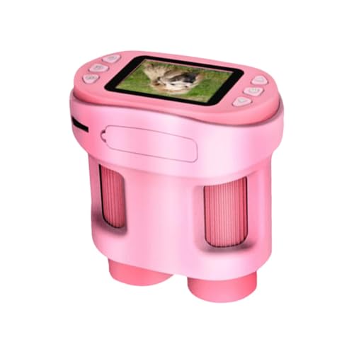 Microscope de poche rose 1000X, le cadeau éducatif parfait pour jeunes scientifiques