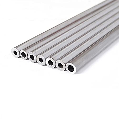 Ybaakziir Nahtloses Edelstahlrohr 300mm, 21mm Durchmesser