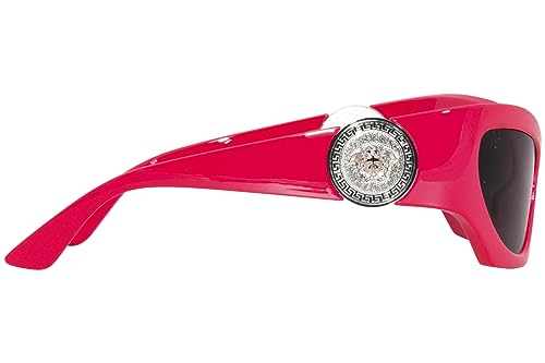 Versace VE4450 541787 Sunglasses Women's Pink/Dark Grey Cat Eye 60mm3