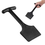 Carpet Bolster, 1 Pcs Black Bolster Chisel, Plastic Carpet Fitting Tools, Specialised Chisel for Stair Carpets Installation, Featuring Hem Gap Treatment Functionality (Black)