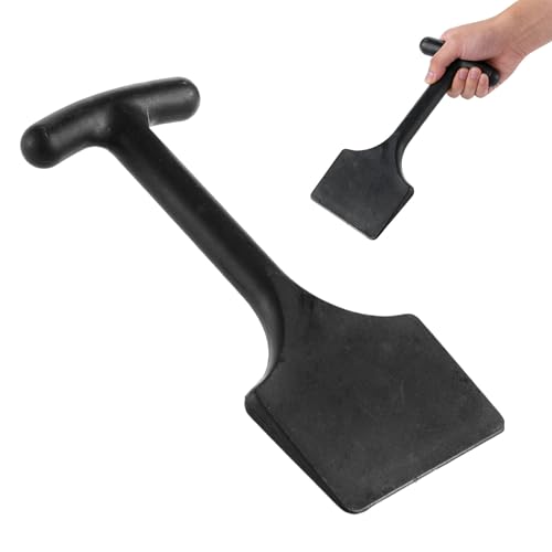 Carpet Bolster 1 Pcs Black Bolster Chisel Plastic Carpet Fitting Tools Specialised Chisel for Stair Carpets Installation Featuring Hem Gap Treatment Functionality (Black)
